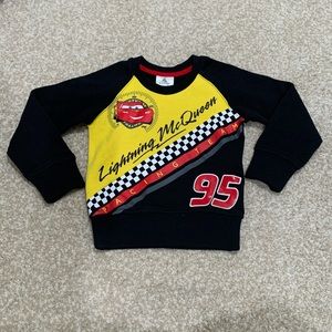 Disney Cars Lightning McQueen Sweatshirt (size 2)